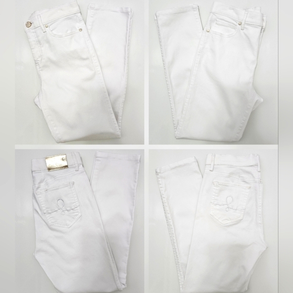 Lilly Pulitzer South Ocean High-Rise Skinny Jeans Resort White - Picture 7 of 16